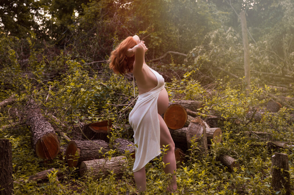 woman in nature
